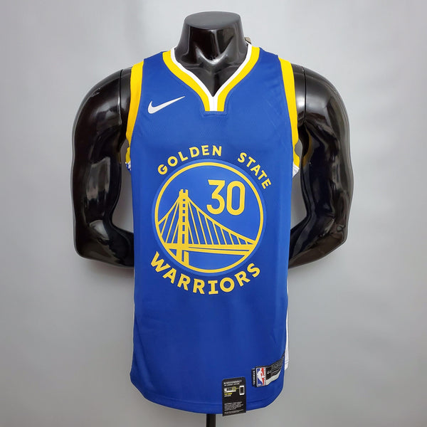 Regata NBA Golden State Warriors - Stephen Curry #30 NCR Blue - ResPeita Sports 