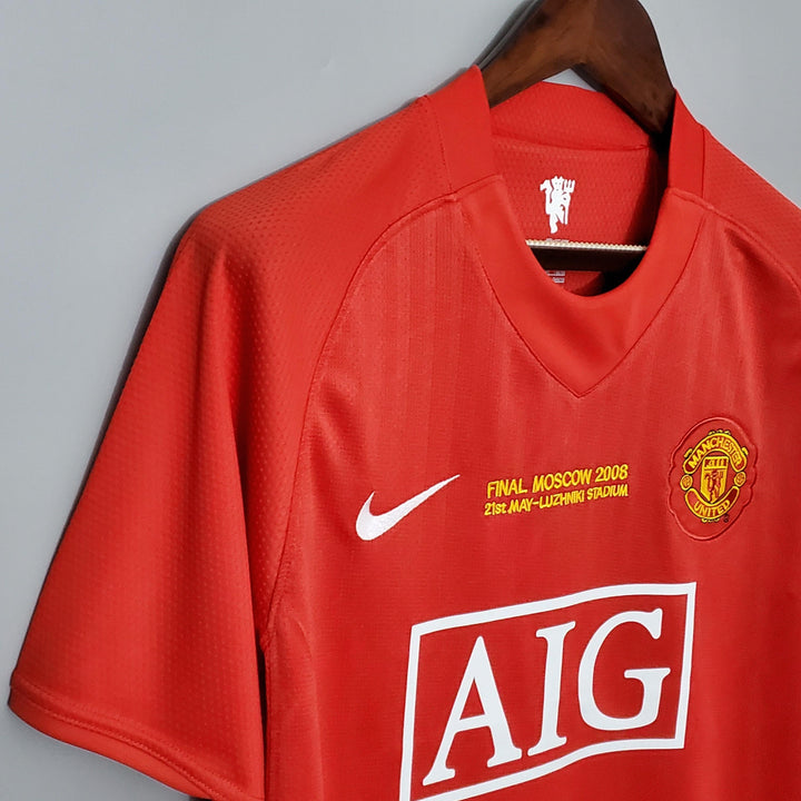 Camisa Retrô Manchester United 2007/08 Champions League Edition - ResPeita Sports