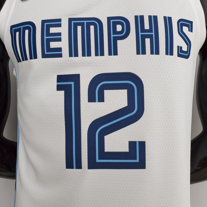 Regata NBA Memphis Grizzlies - Ja Morant #12 White - ResPeita Sports 