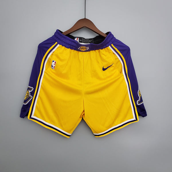 Shorts Los Angeles Lakers Yellow