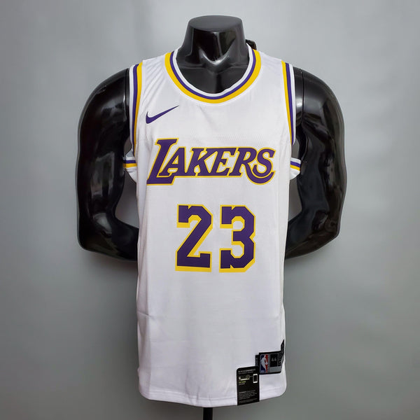 Regata NBA Los Angeles Lakers - LeBron James #23 NCR White - ResPeita Sports 