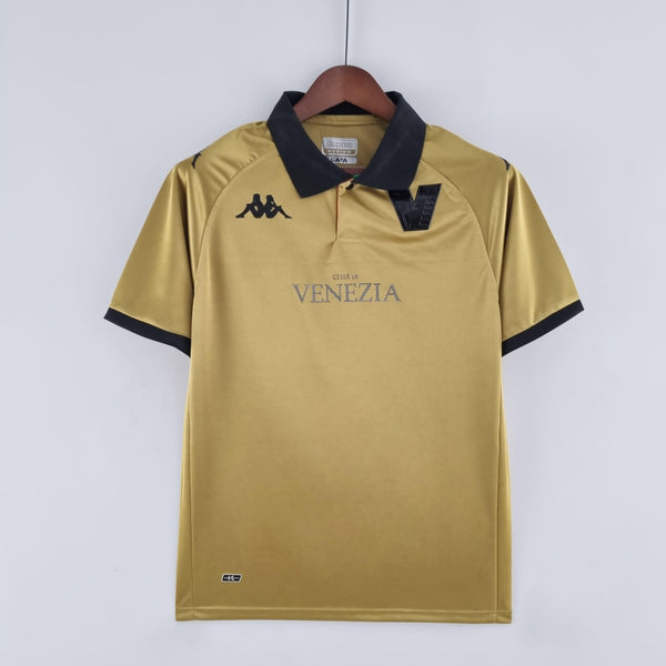 Camisa Venezia 2022/23 Edição Limitada Gold - ResPeita Sports 